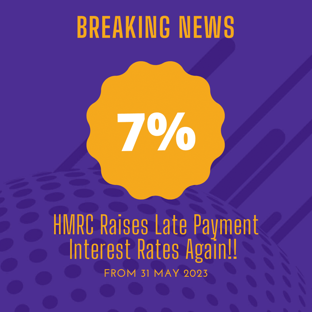 hmrc late payment interest rates have increased again